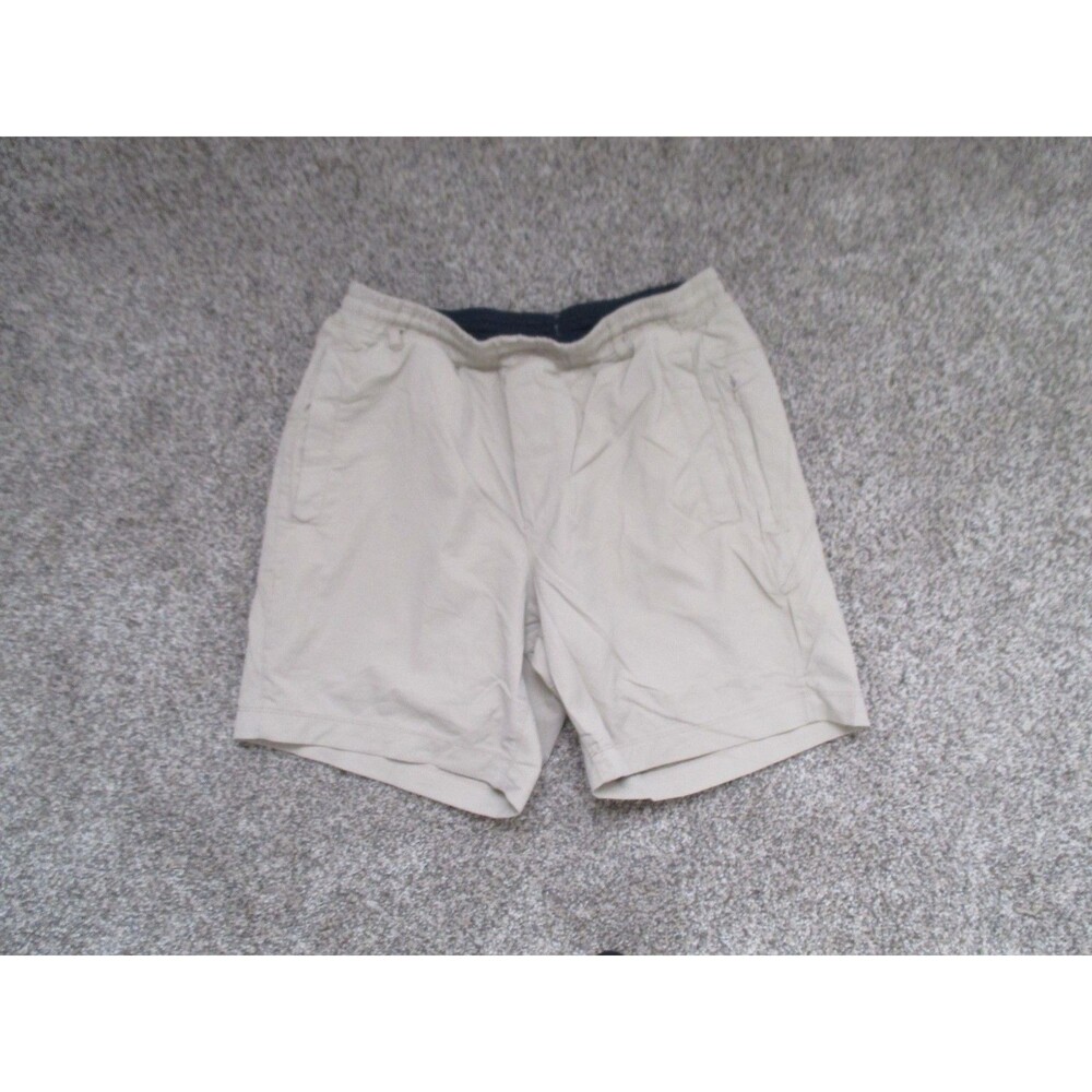 Birddogs lined mens shorts M tan 7"